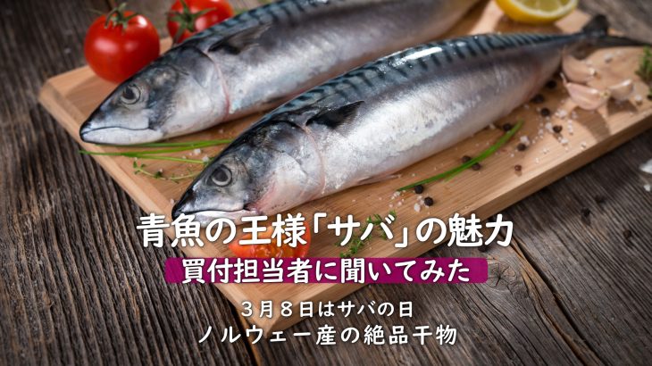 青魚の王様・サバの魅力とノルウェー産サバを使った絶品干物をご紹介！